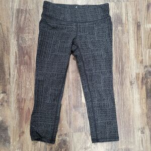 Prana Chevron Capri Crop Leggings small